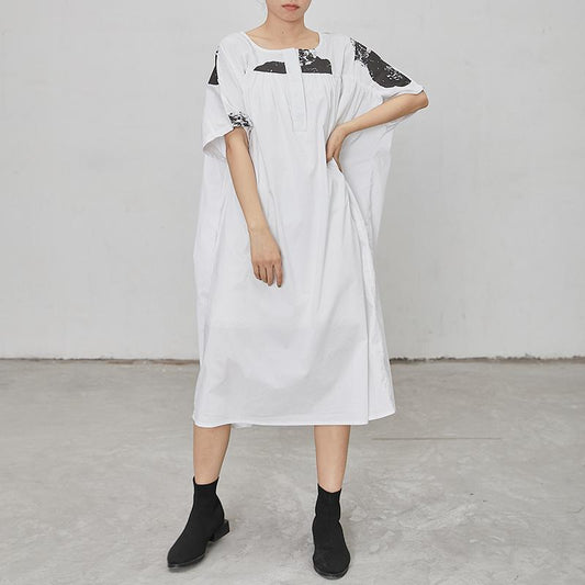 Ultra Loose Printed Casual Breathable Dress