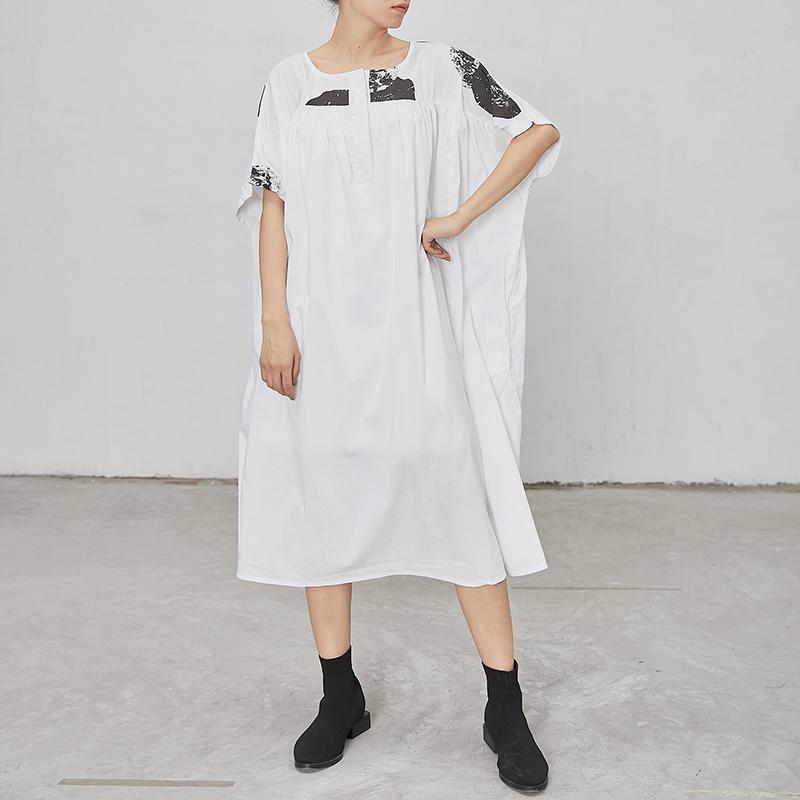 Ultra Loose Printed Casual Breathable Dress