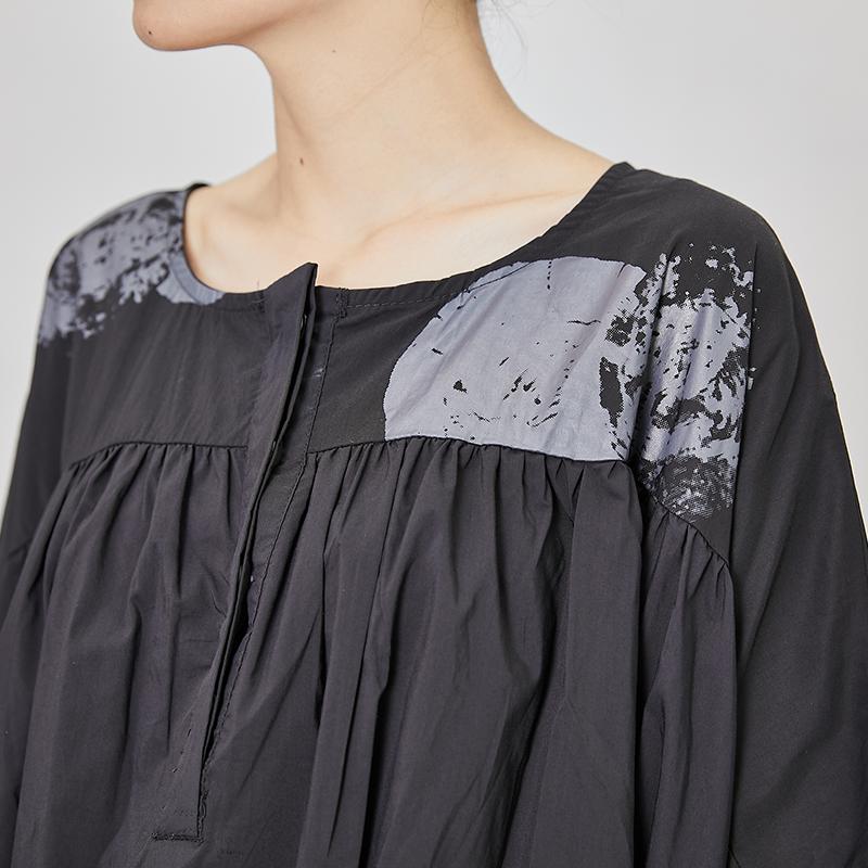 Ultra Loose Printed Casual Breathable Dress