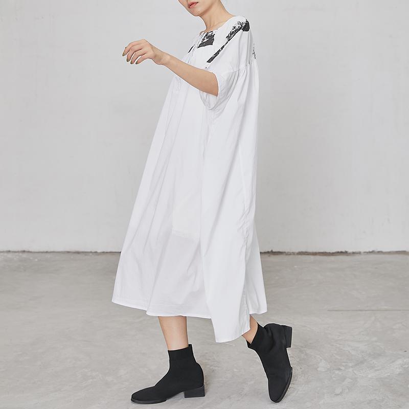 Ultra Loose Printed Casual Breathable Dress