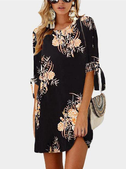 Women Fashion Party Chiffon Dress in Vintage Style