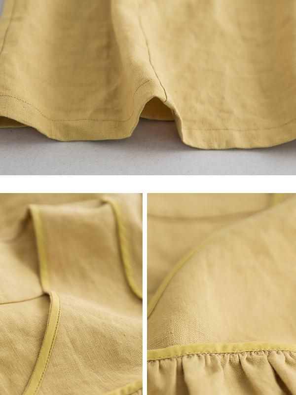 V-Neck Casual Pure Color Plus Size T-Shirt