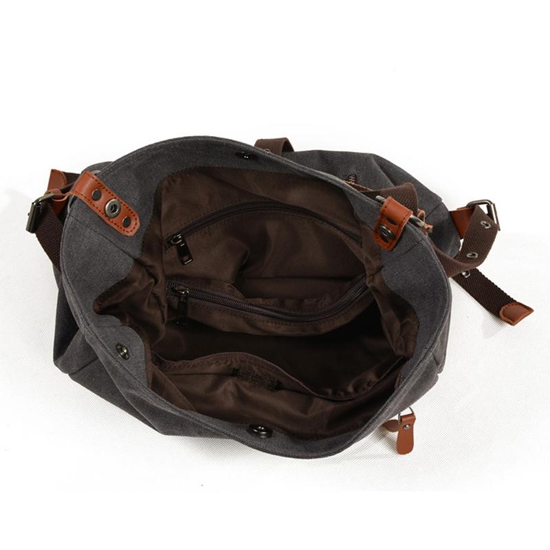 Versatile Canvas Casual Shoulder Bag