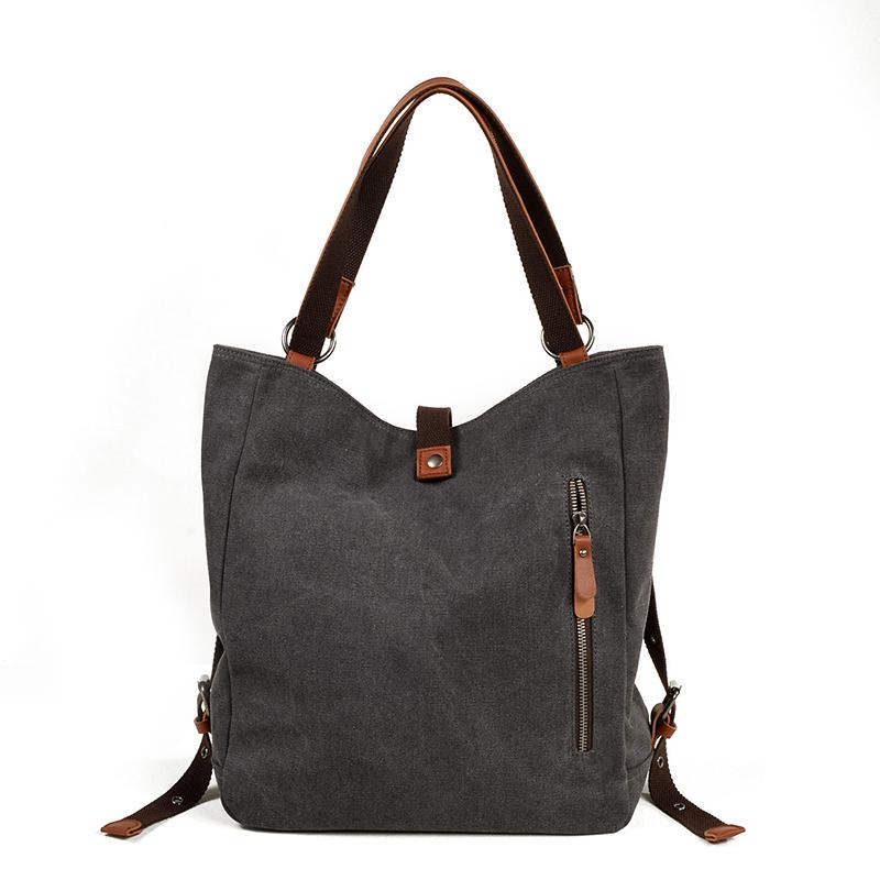 Versatile Canvas Casual Shoulder Bag