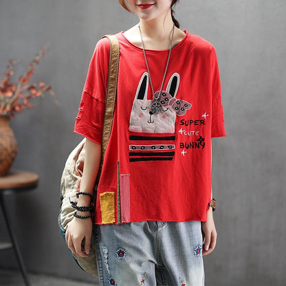 Vintage Hole Embroidery Patch Designs Blouse