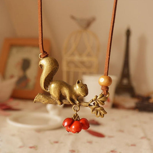 Vintage Indie Folk Sweater Chain