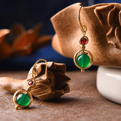 Vintage Irregular Ethnic Dragonfly Women Earrings
