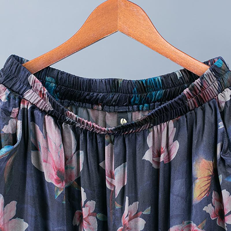 Vintage Loose Shirt And Wide Leg Pants Suit