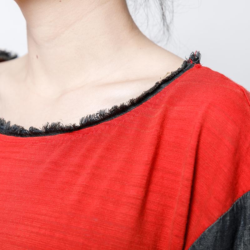 Vintage Patch Designs Short Sleeve Blouse