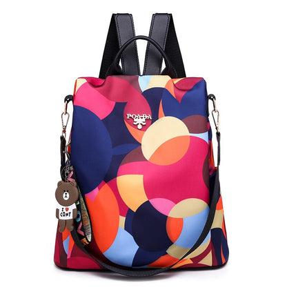 Waterproof Oxford Women Anti-theft Women Backpacks