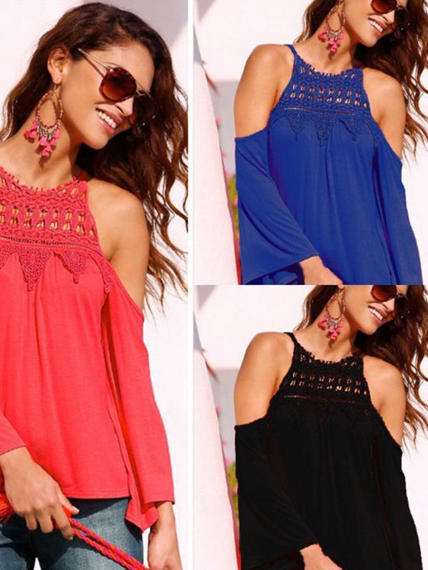 Sexy Tank Top Flared Sleeve 4 Colors