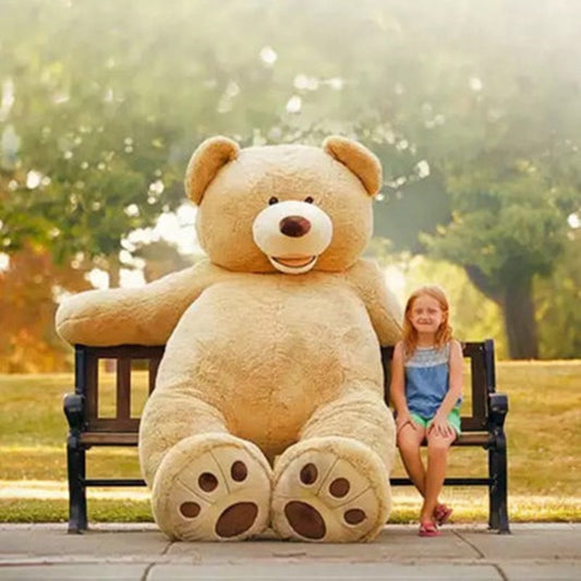Wholesale 1m-2.6m American Giant Bear Skin Teddy Bear Soft Plush Toys For Children Baby Brinquedos Good Quality Cheap Price