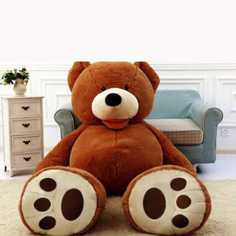 Wholesale 1m-2.6m American Giant Bear Skin Teddy Bear Soft Plush Toys For Children Baby Brinquedos Good Quality Cheap Price