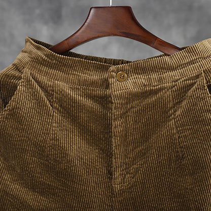 Plus Size - Winter Casual Thermal Wide Leg Pants