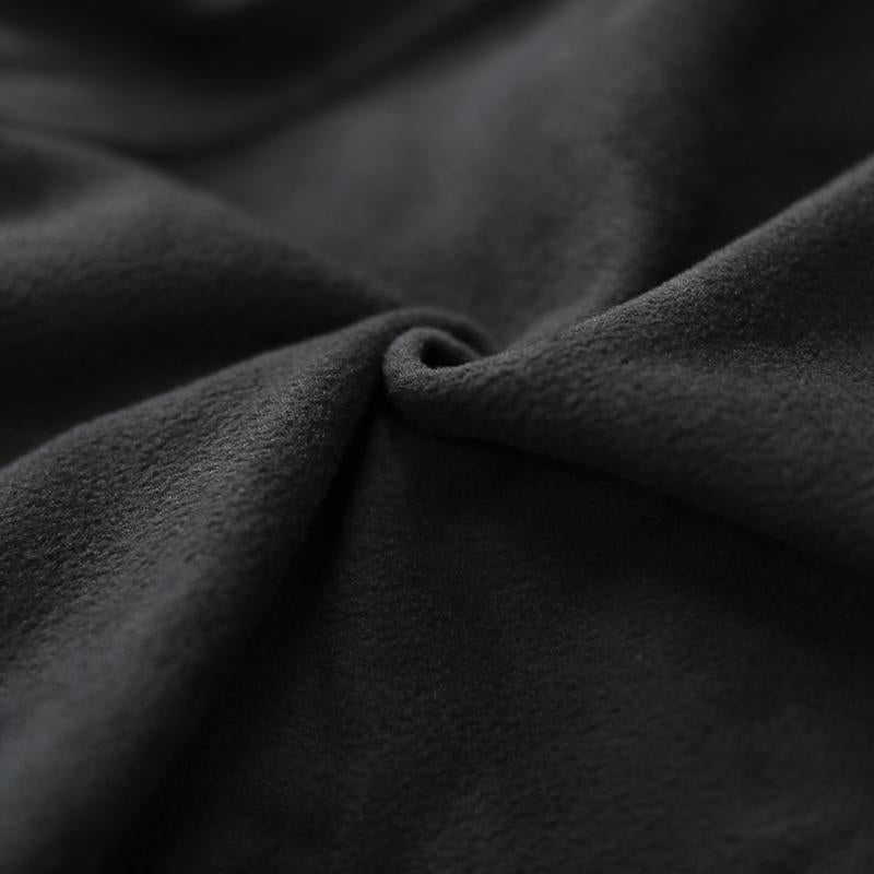 Winter Denim Printed Fleece Warm Skirt