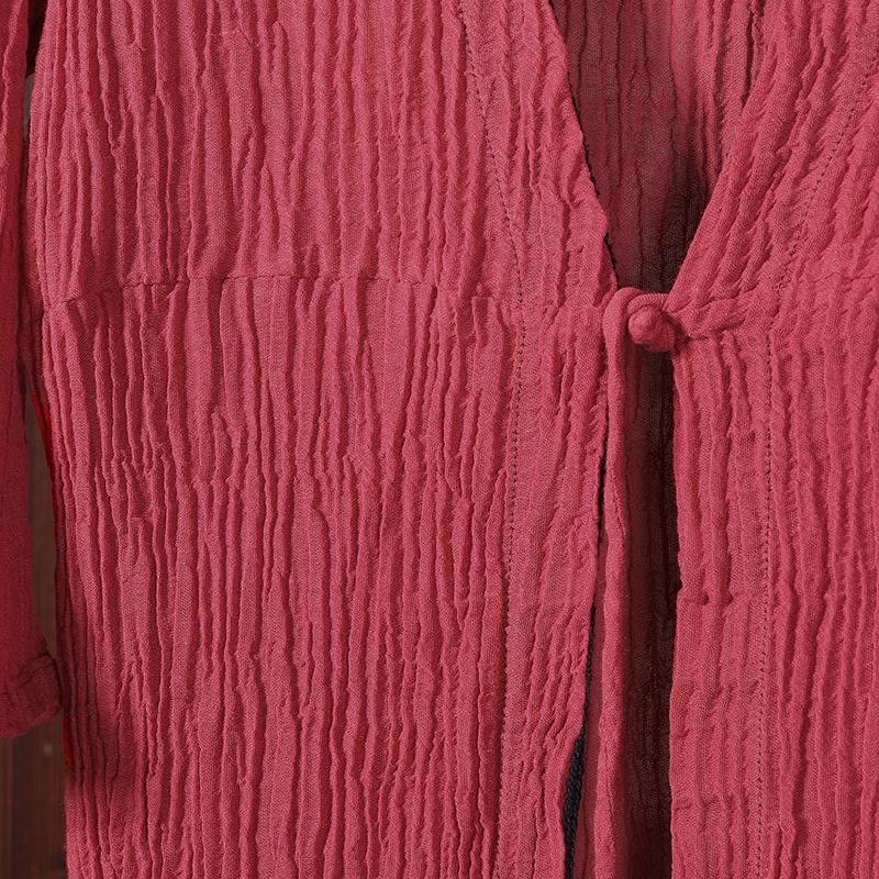 Women Casual V-neck Lacing Summer Top