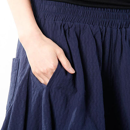Women Cotton Loose Linen Baggy Harem Pants