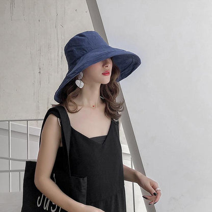 Women Double Sided Summer Casual Hat