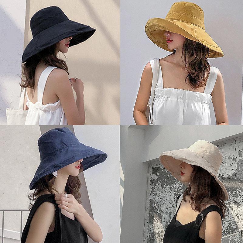 Women Double Sided Summer Casual Hat
