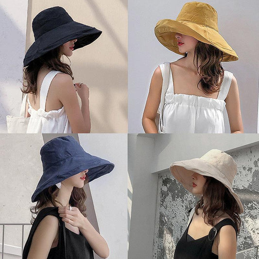 Women Double Sided Summer Casual Hat
