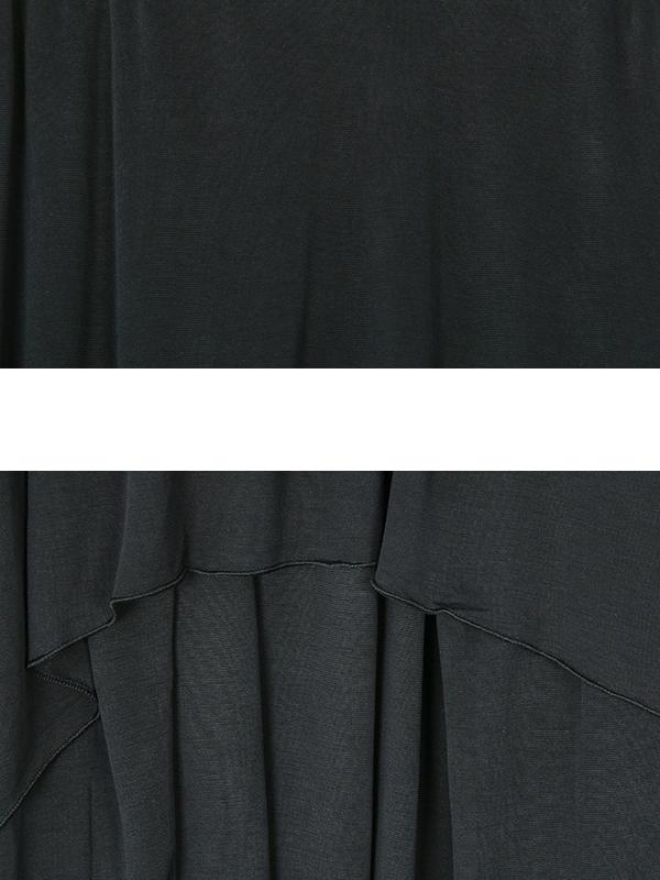 Women Gothic Fake Two Piece Skirt Pants