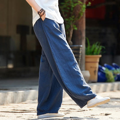 Women Knickerbockers Loose Autumn Linen Pants