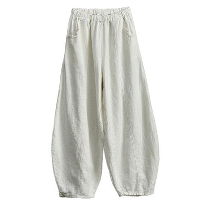 Women Knickerbockers Loose Autumn Linen Pants
