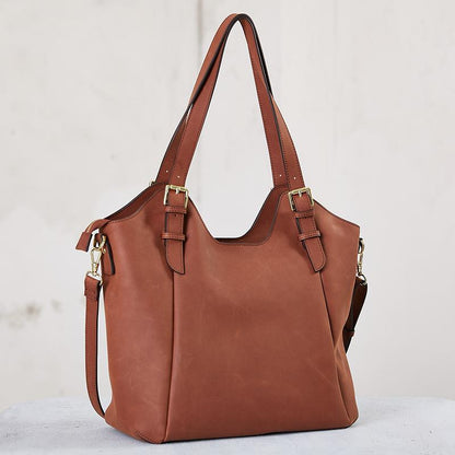 Women Leather Casual Popular Solid Shoulder Bag