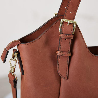 Women Leather Casual Popular Solid Shoulder Bag