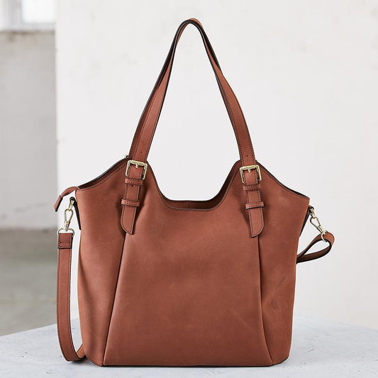Women Leather Casual Popular Solid Shoulder Bag