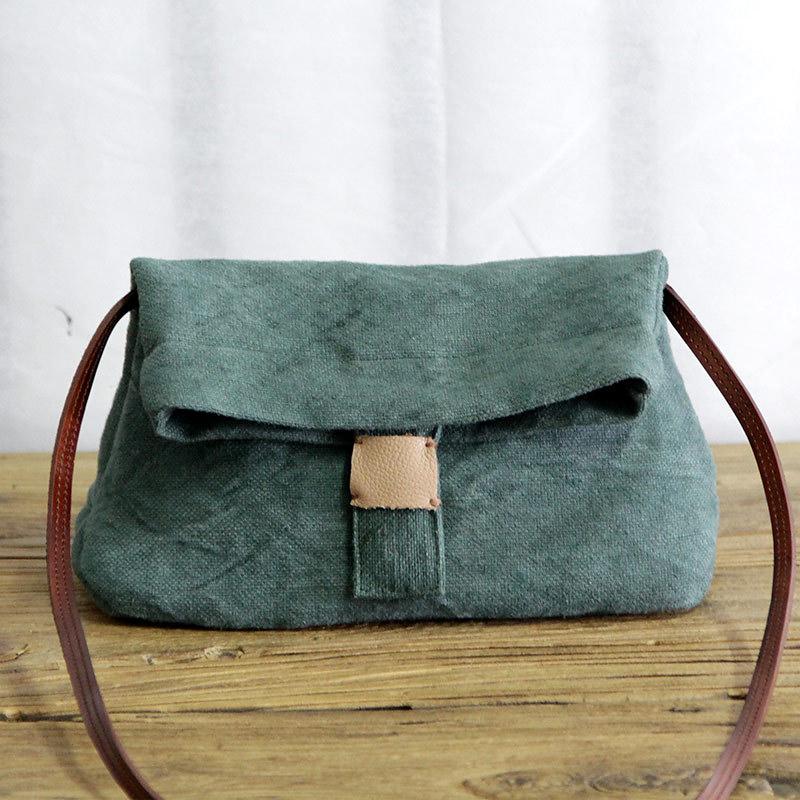 Women Cotton Linen Casual Shoulder Bag
