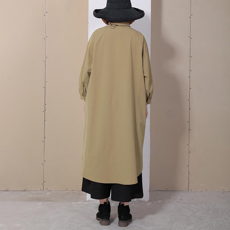 Women Spring Casual Solid Long Sleeve Shirt