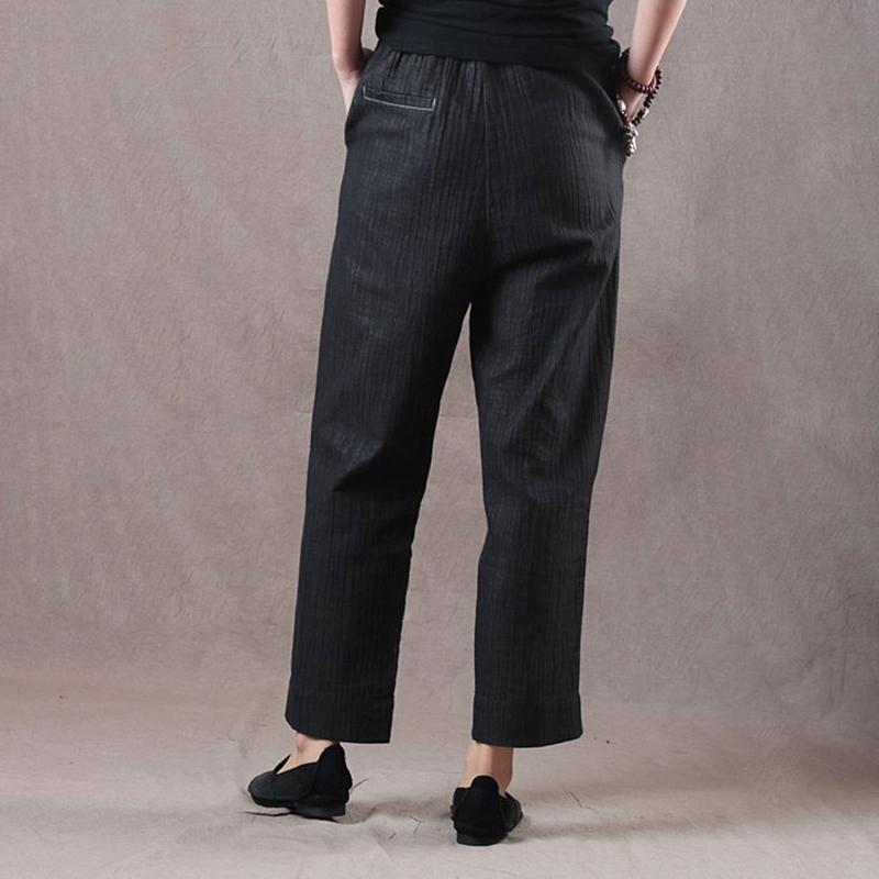 Women Spring Vintage Solid Straight Long Sleeve Cardigan Sets