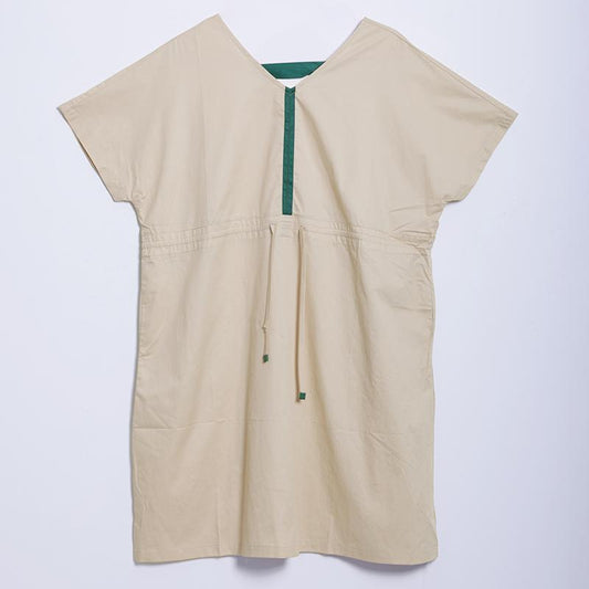 Women Summer Casual Short Sleeve Solid Pullover Loose Dress