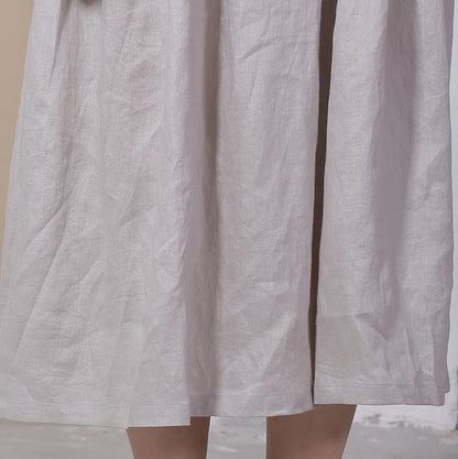 Women Summer Casual Solid Pullover Loose Short Sleeve Maxi Dress