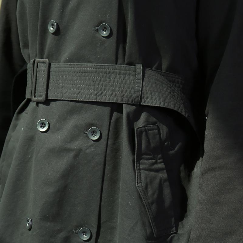 Women Winter Casual Cotton Solid Loose Long Sleeve Trench Coat