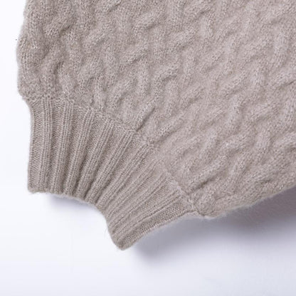Women Winter Casual Solid Cardigan Long Sleeve Sweater