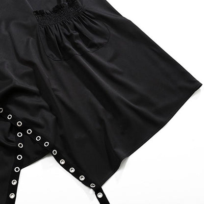Womens Punk Metallic Cardigan Windbreaker Coat