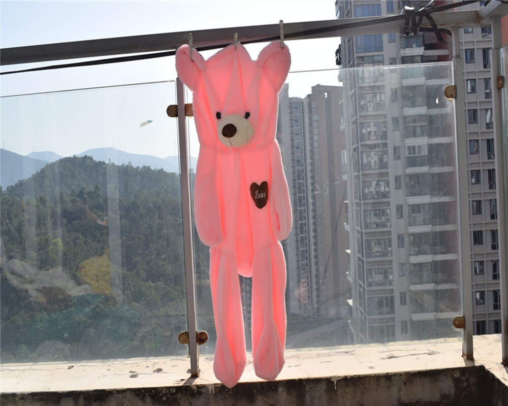 Yesbears Giant Teddy Bear Plush Toys For Girls Ultra-Soft Big Unstuffed Bear Skin Cute Doll Birthday Valentines Day Gift For Kid