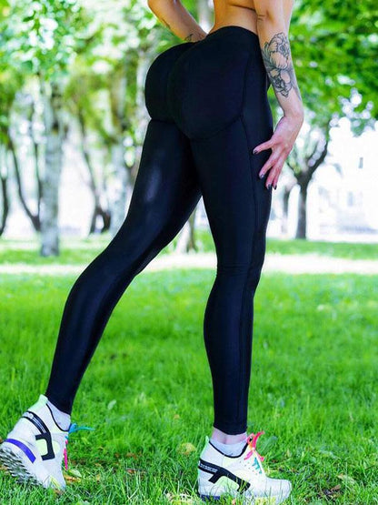 Solid Running Yoga Legging