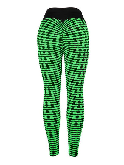 Striped High Waist Sports Leggings