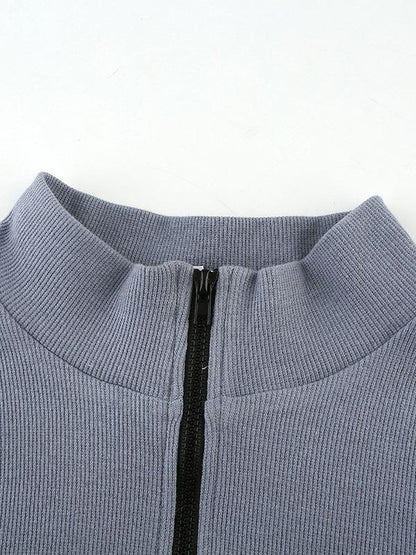 Zipper Long Sleeves Jumpsuits