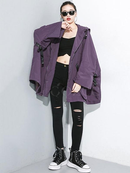 Super Loose Lace-up Outwear