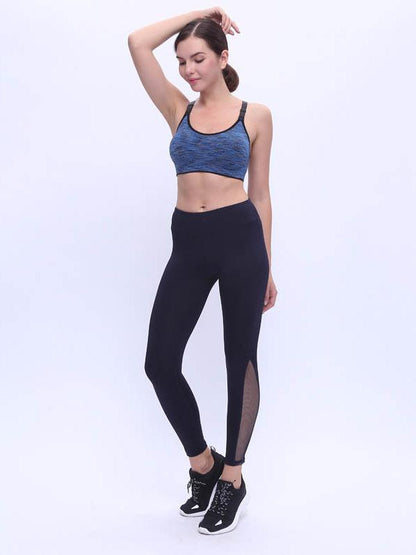 Mesh Padded Yoga Leggings