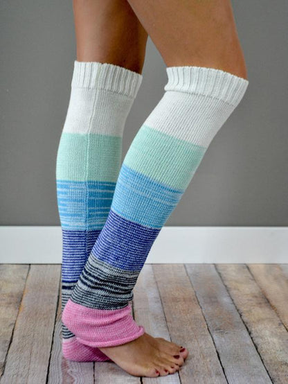 Bohemia Colorful Striped Long Stocking