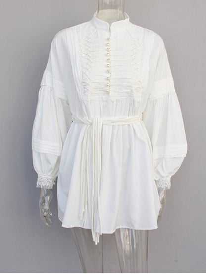 Lantern Sleeve French Style Fairy Mini Dress