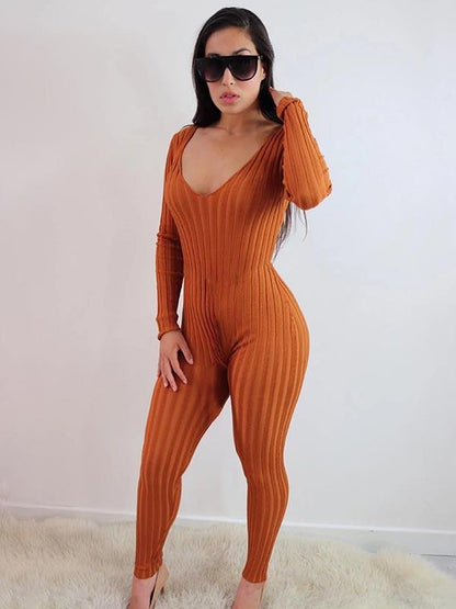 Sexy Solid Yoga Jumpsuits