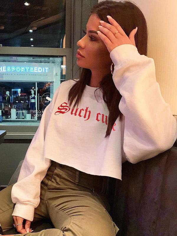 Fashion Street Casual Sweat Shirts