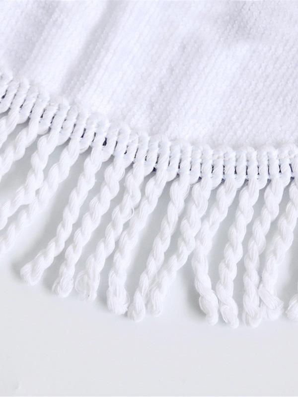 Super Fine Soft Black and White Beach Mats