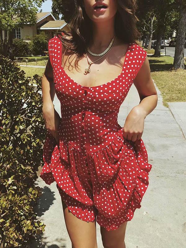 Vintage Sleeveless Rompers